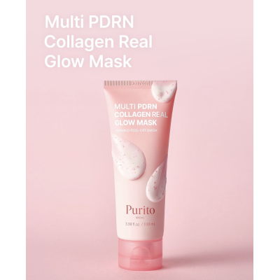 Маска-пілінг для сяйва обличчя Purito Seoul Multi PDRN Collagen Real Glow Mask 100 ml