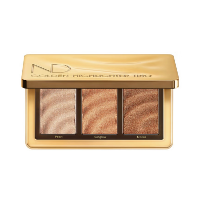 Палетка хайлайтеров Natasha Denona Golden Highlighter Trio Multi-Use Hybrid Glow Palette 6 g (Уценка)
