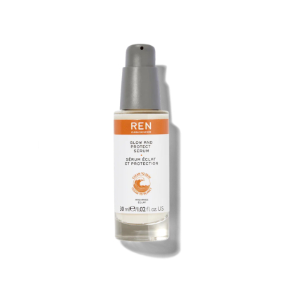 Сыворотка для выравнивания тона и текстуры кожи лица REN Clean Skincare Glow And Protect Serum 30 ml