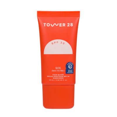 Солнцезащитный крем Tower 28 Beauty SOS FaceGuard SPF30 20 ml Travel Size