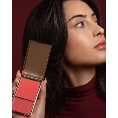 Двойные румяна Bisha Essential Duo Creme + Powder Blush Set (Bahamas) 12 g