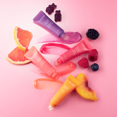 Увлажняющий и восстанавливающий блеск-бальзам для губ Laneige Lip Glowy Balm Berry 10 g