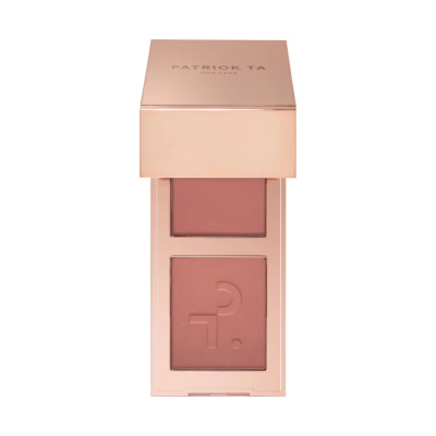 Палетка румʼян Patrick Ta Major Double-Take Creme & Powder Blush Duo (She's Seductive) 4.2 g Mini