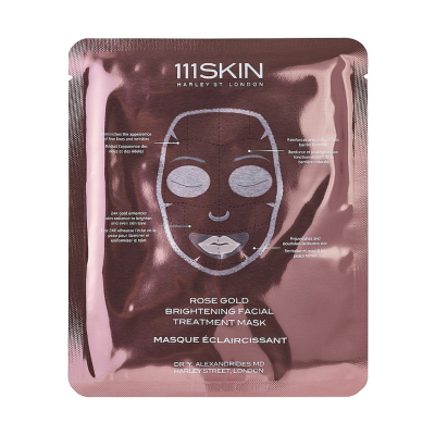 Гідрогелева маска для сяйва шкіри 111SKIN Rose Gold Brightening Facial Treatment Mask 30 ml