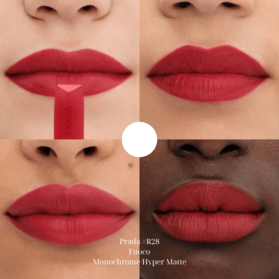 Помада для губ Прада Monochrome Durable Weightless Lipcolor (R28 Fuoco) 1.3 g Mini