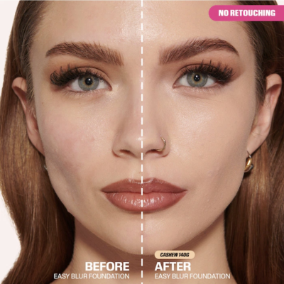 Тональний крем Huda Beauty Easy Blur Natural Airbrush Foundation (Cashew 140G) 30 ml