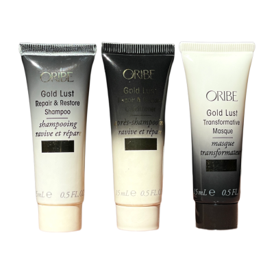 Набір для волосся Oribe Gold Lust Repair & Restore Shampoo, Conditioner, Transformative Masque Mini