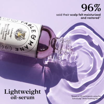 Олія-сироватка для шкіри голови Fable & Mane SahaScalp Amla Soothing Serum 55 ml