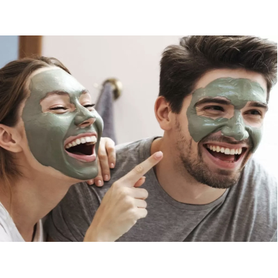 Маска для обличчя з льодовикової океанічної глини Nena Glacial Oceanic Clay Mask 30 g (без коробочки, з набору)