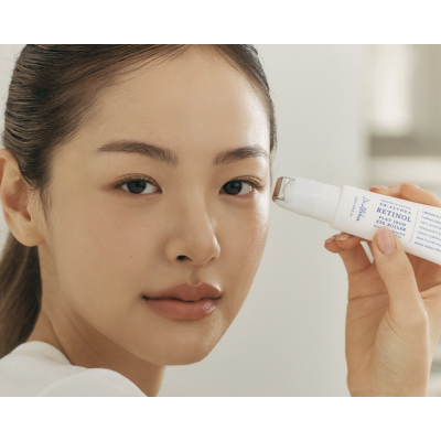 Сироватка для шкіри навколо очей з вбудованим ролером Dr. Althea Retinol Flat Iron Eye Roller 25 ml