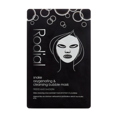 Тканевая пузырьковая маска для лица Rodial Snake Oxygenating & Cleansing Bubble Sheet Mask 22 g