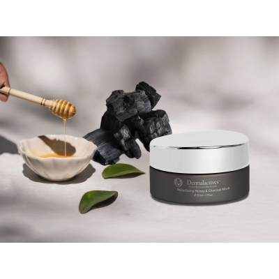 Очищающая детокс-маска с углем Dermalactives Resurfacing Honey and Charcoal Mask 50 ml (из набора, без уп.)
