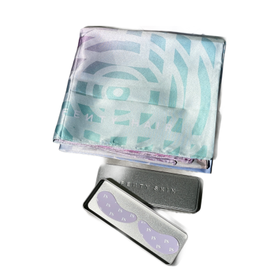 Набір Fenty Skin Reusable Patches & Satin Hair Scarf