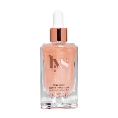 Успокаивающая и увлажняющая сыворотка для лица с витамином С и гиалуроновой кислотой LYS Beauty Think Bright Glow + Hydrate Serum 30 ml
