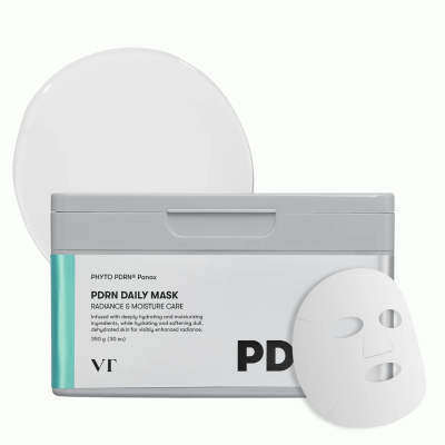Ежедневные увлажняющие маски для лица VT Cosmetics PDRN Daily Mask (30 шт) 350 g